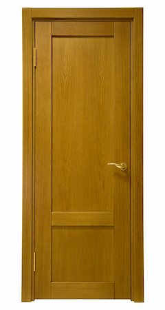 simsearch:400-04554666,k - wooden door on a white background Stock Photo - Budget Royalty-Free & Subscription, Code: 400-04838413