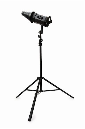 strebe - Studio strobe isolated on the white background Stock Photo - Budget Royalty-Free & Subscription, Code: 400-04839684