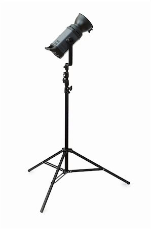 strebe - Professional studio strobe isolated on the white Stock Photo - Budget Royalty-Free & Subscription, Code: 400-04839680