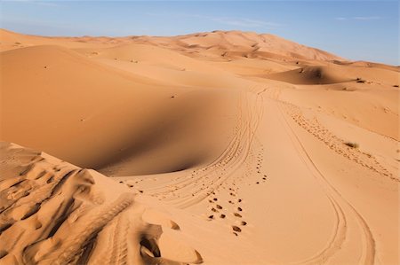 egyptian sand color - Desert dunes in Morocco Stock Photo - Budget Royalty-Free & Subscription, Code: 400-04839875