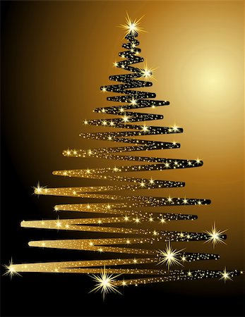 Gold Happy New Year  background Stockbilder - Microstock & Abonnement, Bildnummer: 400-04830248