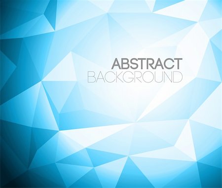 Colorful folded paper background - blue version Photographie de stock - Aubaine LD & Abonnement, Code: 400-04831092