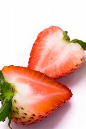 simsearch:693-06020262,k - strawberry on the white background for texture Foto de stock - Super Valor sin royalties y Suscripción, Código: 400-04831669