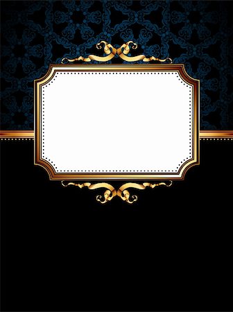 simsearch:400-04337889,k - ornate frame, this illustration may be useful as designer work Stock Photo - Budget Royalty-Free & Subscription, Code: 400-04833845