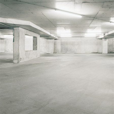 Empty parking area, can be used as background Stock Photo - Budget Royalty-Free & Subscription, Code: 400-04844222