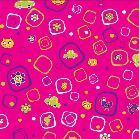 simsearch:400-04844303,k - love colorful seamless patterns Stock Photo - Budget Royalty-Free & Subscription, Code: 400-04844308
