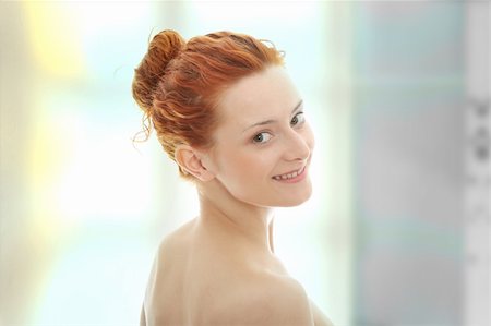 simsearch:400-04845088,k - Beautiful young redhead portrait Stock Photo - Budget Royalty-Free & Subscription, Code: 400-04844768