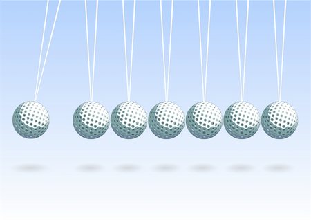 simsearch:400-04345924,k - Balancing golf ball, abstract vector background Fotografie stock - Microstock e Abbonamento, Codice: 400-04845059