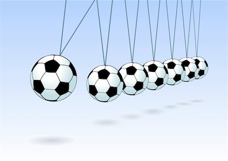 simsearch:400-04150611,k - Balancing soccer ball, vector background Fotografie stock - Microstock e Abbonamento, Codice: 400-04845065