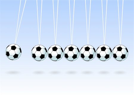 simsearch:400-04150611,k - Balancing soccer ball, abstract vector background Fotografie stock - Microstock e Abbonamento, Codice: 400-04845066