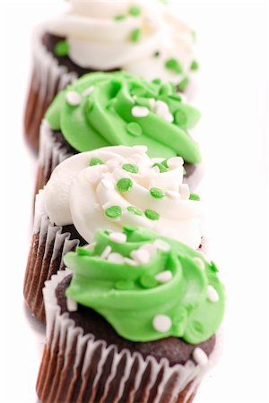 Cup Cake Desserts (2nd Cupcake Focus Point) Photographie de stock - Aubaine LD & Abonnement, Code: 400-04847120