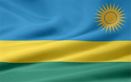 simsearch:400-04348687,k - High resolution flag of Rwanda Photographie de stock - Aubaine LD & Abonnement, Code: 400-04847325