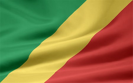 simsearch:400-04856605,k - High resolution flag of Congo Stockbilder - Microstock & Abonnement, Bildnummer: 400-04847365