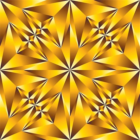 simsearch:400-04390786,k - Gold convex surface seamless pattern. Vector geometric metallic repeat background. Fotografie stock - Microstock e Abbonamento, Codice: 400-04847847