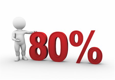 reduced sign in a shop - Bobby is presenting a discount percentage in red. Stock Photo - Budget Royalty-Free & Subscription, Code: 400-04848129