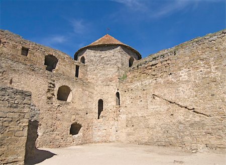 simsearch:400-05733519,k - Medieval Akkerman fortress near Odessa in Ukraine Stock Photo - Budget Royalty-Free & Subscription, Code: 400-04848935