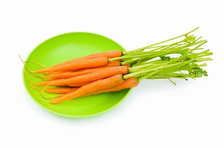 simsearch:400-04243170,k - Fresh carrots isolated on the white Stock Photo - Budget Royalty-Free & Subscription, Code: 400-04849009