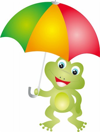 frog graphics - Frog isolated ob white background. Vector illustration. Stock Photo - Budget Royalty-Free & Subscription, Code: 400-04840244