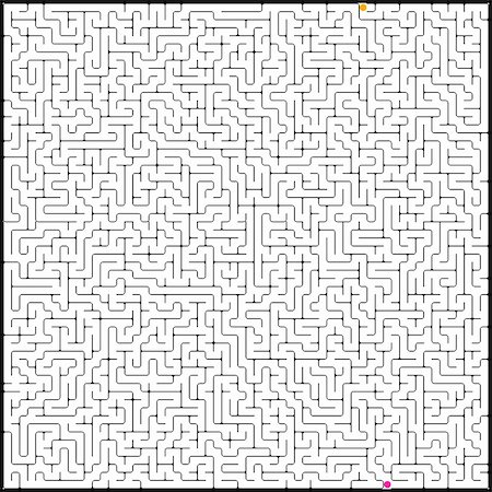 found object - Illustration of maze. EPS 8 vector file included Stock Photo - Budget Royalty-Free & Subscription, Code: 400-04840856