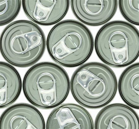 simsearch:400-08293393,k - aluminum cans and ring pull for background Stock Photo - Budget Royalty-Free & Subscription, Code: 400-04855052