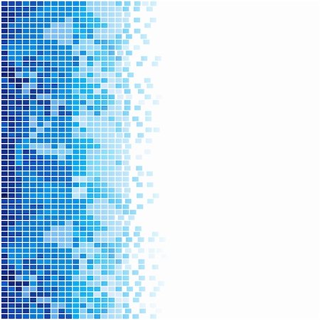 simsearch:400-04871184,k - abstract blue mosaic background Photographie de stock - Aubaine LD & Abonnement, Code: 400-04855488