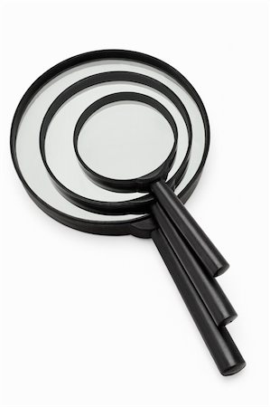 simsearch:400-04996978,k - Stack of magnifying glasses in three different sizes Photographie de stock - Aubaine LD & Abonnement, Code: 400-04855808