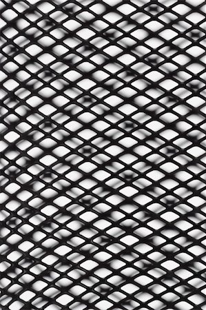 Abstract black wire mesh pattern with shadow on white background Stock Photo - Budget Royalty-Free & Subscription, Code: 400-04855946