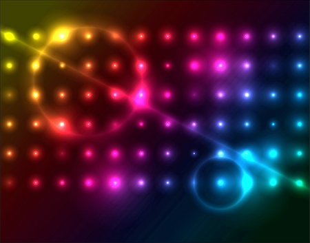 rainbow disco effect - Abstract colorful vector background Photographie de stock - Aubaine LD & Abonnement, Code: 400-04857194