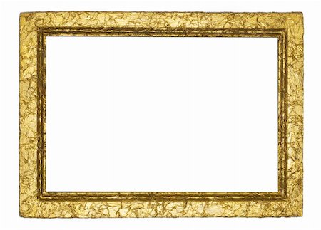 simsearch:400-04864117,k - Picture gold frame with a decorative pattern Stock Photo - Budget Royalty-Free & Subscription, Code: 400-04857640