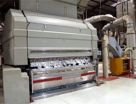 Cotton Gin Stand that cuts the seeds and trash out of the cotton bolls, in south Georgia. Stock Photo - Budget Royalty-Free & Subscription, Code: 400-04857774