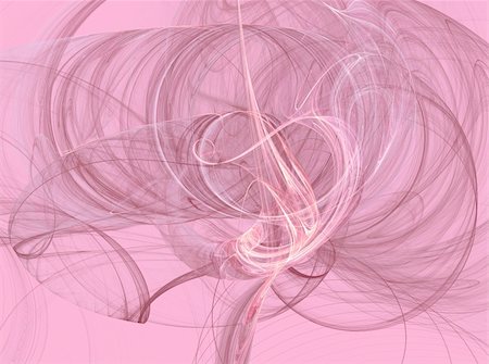 simsearch:400-04365296,k - Pink smoky fractal swirls on a pink background. Stock Photo - Budget Royalty-Free & Subscription, Code: 400-04857843