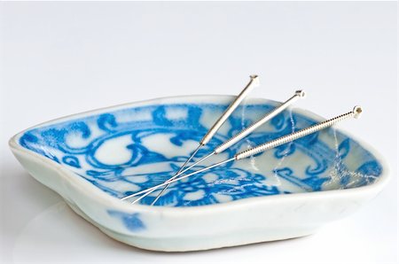 acupuncture needle Photographie de stock - Aubaine LD & Abonnement, Code: 400-04858124
