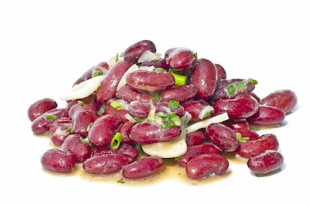 salad of kidney beans Photographie de stock - Aubaine LD & Abonnement, Code: 400-04858126
