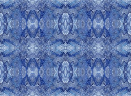 simsearch:400-04857839,k - Seamless abstract fractal wallpaper, textile pattern or background in shades of blue. Photographie de stock - Aubaine LD & Abonnement, Code: 400-04858228