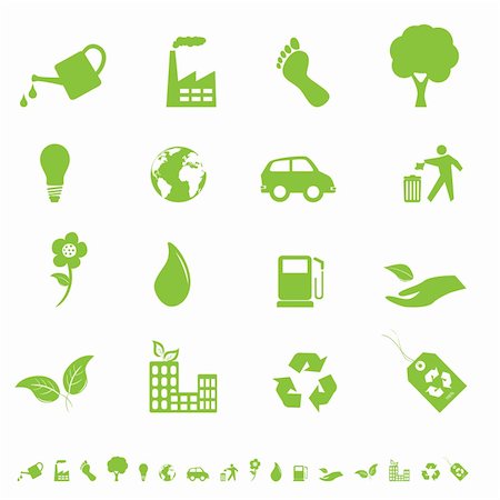 simsearch:400-04345208,k - Environment and eco signs and symbols Stockbilder - Microstock & Abonnement, Bildnummer: 400-04859090