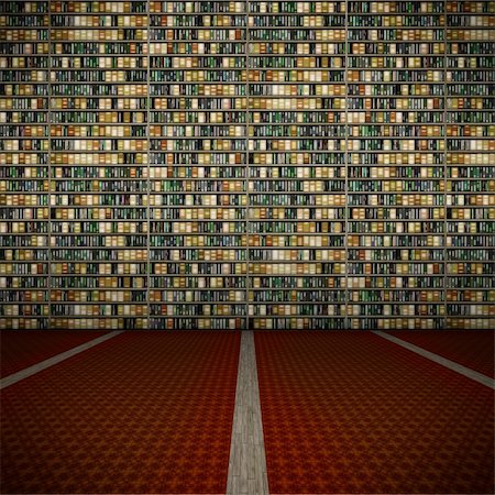 An image of a nice library background Photographie de stock - Aubaine LD & Abonnement, Code: 400-04850636