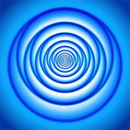 Abstract Vortex, blue vector illustration, EPS file included. Stock Photo - Budget Royalty-Free & Subscription, Code: 400-04852392