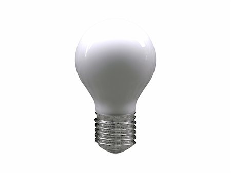 simsearch:400-04303624,k - light bulb isolated on white background Stockbilder - Microstock & Abonnement, Bildnummer: 400-04852456