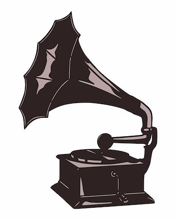 phonographe - Gramophone Photographie de stock - Aubaine LD & Abonnement, Code: 400-04852747