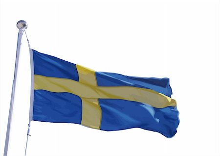 simsearch:400-05136582,k - Sweden flag Stockbilder - Microstock & Abonnement, Bildnummer: 400-04852848