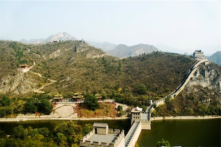 The Great Wall of China Simatai section Fotografie stock - Microstock e Abbonamento, Codice: 400-04853574