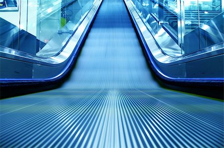 person walking up stairs - escalator of the subway station in hong kong china. Stock Photo - Budget Royalty-Free & Subscription, Code: 400-04853767