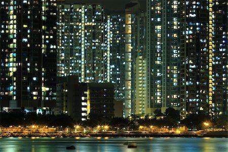 Hong Kong public housing apartment block Stock Photo - Budget Royalty-Free & Subscription, Code: 400-04853830