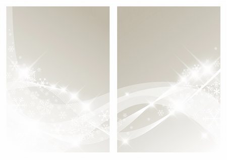 snowflakes on window - Christmas background with white snowflakes and place for your text Stock Photo - Budget Royalty-Free & Subscription, Code: 400-04864350