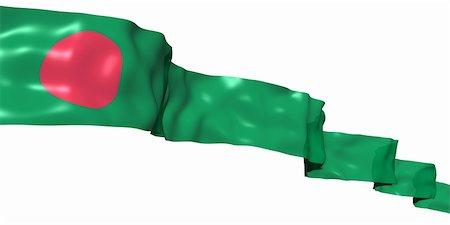 simsearch:400-06085124,k - Bangladesh ribbon flag isolated on white Stock Photo - Budget Royalty-Free & Subscription, Code: 400-04864412