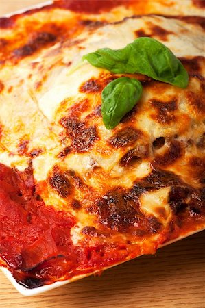 simsearch:400-06686774,k - closeup of a lasagna pasta dish Stock Photo - Budget Royalty-Free & Subscription, Code: 400-04864584