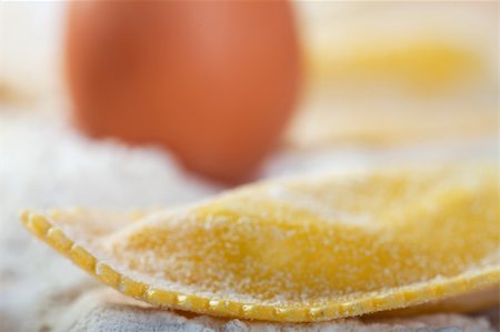 closeup of fresh raw ravioli pasta Stock Photo - Budget Royalty-Free & Subscription, Code: 400-04864588