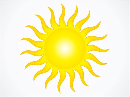 simsearch:400-06069285,k - abstract sun icon vector illustration Stock Photo - Budget Royalty-Free & Subscription, Code: 400-04865564