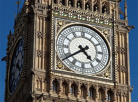 simsearch:400-04904259,k - Detail of the clock at Big Ben, London Foto de stock - Royalty-Free Super Valor e Assinatura, Número: 400-04865901