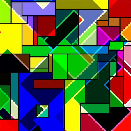 simsearch:400-06640545,k - rectangular abstract pattern, vector art illustration Stock Photo - Budget Royalty-Free & Subscription, Code: 400-04866475